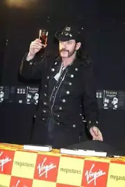 Lemmy Of Motorhead Book Signing Autobiography 'White Line Fever' V- Old Photo 5