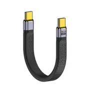 Short Usb C To Usb C Cable Faster Charging, 8k Video & 40gbps Data Transfer