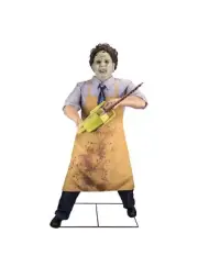 2023 Texas Chainsaw Massacre 6.5 Ft Life Size Leatherface Halloween Animatronic￼