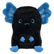 Xlarge 13 inch Belly Buddy Black Axolotl Plush Toy Super Soft Birthday Gift NWT