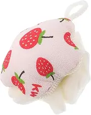 Beatifufu Bathing Essential Travel Small Body Scrubber Exfoliating Towel Loofah Brush for Women