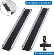 Folding Wheelchair Ramps for Step 5/6FT Portable Antiskid Loading Threshold Ramp