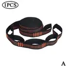 Adjustable Tree Hanging Hammock Straps Climbing Rope New Hammock Hot Aerial Q1K6