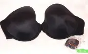 Panache porcelain 3370 molded strapless convertible bra black w/strap U CHOOSE