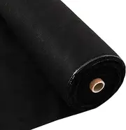 Woven Landscape Fabric 5.0oz, 5 x 300FT Weed Fabric Barrier, Double Layer, Garden Fabric Weed Barrier, Weed Control Fabric Ground Cover, Gardening Mat for Garden Beds, Landscaping