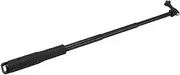 Monopod Selfie Stick, 9 Inch Extendable Selfie Stick with Anti Slip Handle, Lightweight Aluminum All in One Monopod Compact Design for Action Sports Camera, Cell Phone (Black)