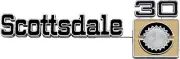 1975-80 Chevrolet Truck "Scottsdale 30" Front Fender Emblem