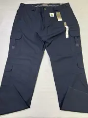 NEW 5.11 Tactical Taclite EMS Pants Men's Size 50x40 Unhemmed Navy Blue Rip Stop