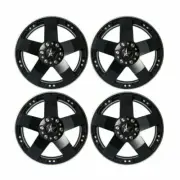 4PCS Alloy Aluminum 2.2 Beadlock Wheel Rim for 1/10 RC Wraith TRX4 TRX-6