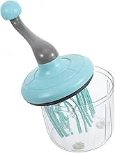 CHILDWEET Hand Push Egg Whisk with Speed Capacity Splash Mixer for Blending and Whipping Egg Cream Sauce and Milkshake Kitchen Tool