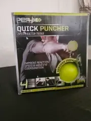 New In Box Quick Puncher Per 4M Speed And Reaction Trainer Neon Yellow