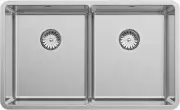 Abey Lucia Double Bowl Inset/Undermount Sink LUA200