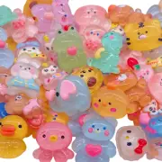 CHCUTEILD Bulk Assorted Cartoon Candy Charms for Jewelry Necklace Earrings Brace