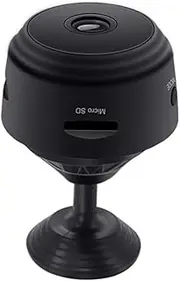A9 1080P Wirel Camera Night Vision Motion Detection 150 Degrees Wide Angle Home Securi Camera (Black)