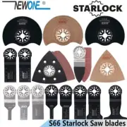 Starlock Saw Blade Oscillating Tool-Multi Blades Cut Wood Tiles S66/100/18 14pcs