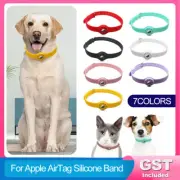 NEW Silicone Band Collar Case Anti-lost for Cat Dog Pet For Apple AirTag
