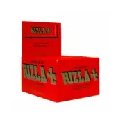 NEW RIZLA RED 50 BOOKLETS CIGARETTE ROLLING PAPERS KING SIZE GENUINE OLD PACK