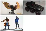 Video Game Statues / Figurines - BULK - “Watch_Dogs” / “Homefront”, / “BioShock”