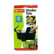 Fisher Price Stroller Tote Caddy Drink Holder Organize Storage Handlebar Console