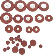 Labymos 26pcs Sax Pads Replacement Pad for Alto Saxophone Sax Accessories Musical Instrument Accessory