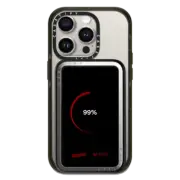 PowerThru Power Bank Mirror Power Bank MagSafe Compatible Netflix Loading PowerThru Power Bank