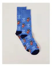 [Kenji] Raise the Ruff Socks in Blue