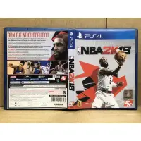 在飛比找蝦皮購物優惠-PS4 NBA 2K18 (中文版) 二手