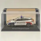 1/43 Norev Renault Megane Estate 2022 Police Nationale CRS Silver Diecast Model