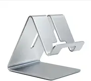 SHINEOFI Metal Phone Holder, Tablet Bracket Aluminum Alloy Desktop Stand, Flat Bracket Lazy Phone Holder