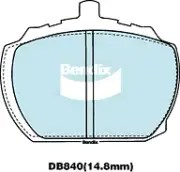 Bendix General CT Front Brake Pad Set for Triumph TR 8 3.5L 15E Petrol 1980-1981 (for: Triumph)