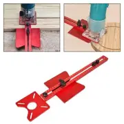 Router Milling Groove Bracket Adjustable Aluminum Alloy Router Jig Tool