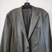 CANALI Suit Men's 44 R (57 EU) Green 100% Wool Modern Fit Two Button $2095 NWT