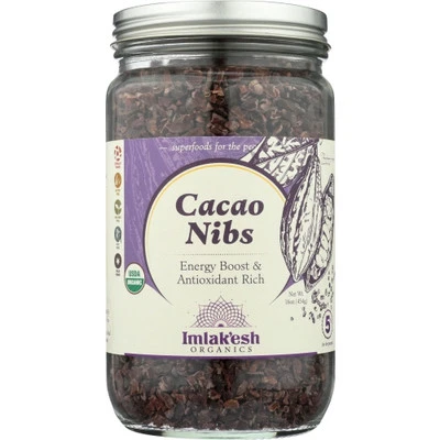 Nibs Cacao Org 16 Oz(Case Of 6) By Imlakesh Organics