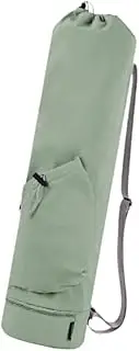ａ aternee Yoga Mat Bag Shoulder Bag with Drawstring Fitness Pouch Zipper Exercise Yoga Mat Holder Yoga Mat Carrier for Sports Training