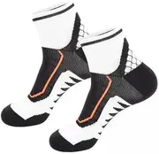 [Frediuo] Men's Performance Crew Socks for Running And Training