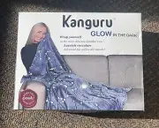 Kanguru Glow in The Dark Constellation Blanket, 130CM x 150 CM, Grey