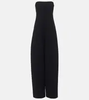 [Khaite] Khaite Lennex corset crêpe jumpsuit AU 6 black