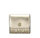 ⭐️NWT⭐️ Michael Kors Apple AirPod Pro Case Bag Charm Keychain Pale Gold