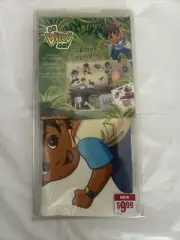 Nickelodeon “GO DIEGO GO” 35 Peel & Stick Reusable Wall Stickers New in Package