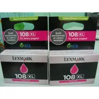 在飛比找蝦皮購物優惠-Lexmark 108XL原廠高容量紅Pro208/708/