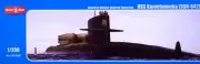 1/350 American Submarine SSN-642 Kamehameha MikroMir 350-029 Plastic Model kit