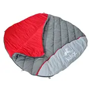 Kurgo Pup Sack 76cm Dog Sleeping Bag in Red/Charcoal