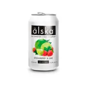 [Alska Cider] Alska Strawberry & Lime Cider Can 330mL (10Pack)