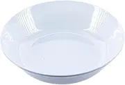 [Leona Co] 20cm x 5cm Melamine Bowls Set, White Soup Bowls Melamine Salad Bowls, Unbreakable Bowls for Pasta, Cereal, Soup, BPA Free