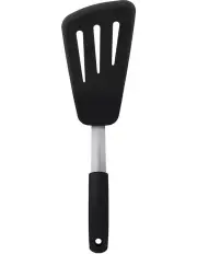 [OXO] Silicone Flexible Omelet Turner in Black
