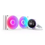 NZXT RL-KR28E-W2 Kraken Elite 280mm AIO Liquid Cooler w 2.72" IPS LCD RGB White