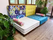 Mah Jong Daybed Cushion Sofa French Mattress Custom Twin Indoor and Outdoor Set
