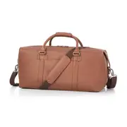 Samsonite Classic Leather Carry-On Duffle - Cognac