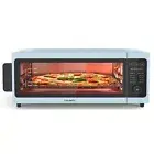 Toaster Oven Air Fryer Combo - 10-in-1 Countertop Convection Oven 1800W, Flip...