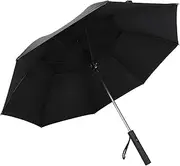 [Generic] Portable Umbrella with Fan, UPF 50+ Sun and Rain Umbrella, USB Rechargeable Travel Umbrella with Personal Cooling Fan, 2600mAh Power Bank, for Hot Summer, Summer Activities